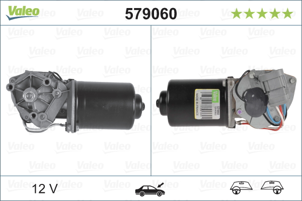 Motor stieračov VALEO